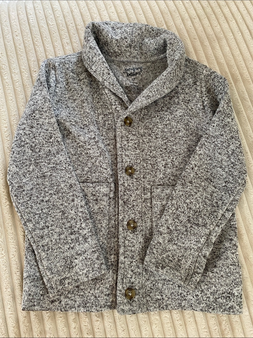Jumping Beans Gray Knit Jacket